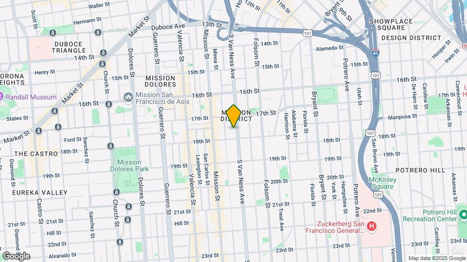 666-668 S Van Ness Ave Mapa y Detalles de la Ubicación