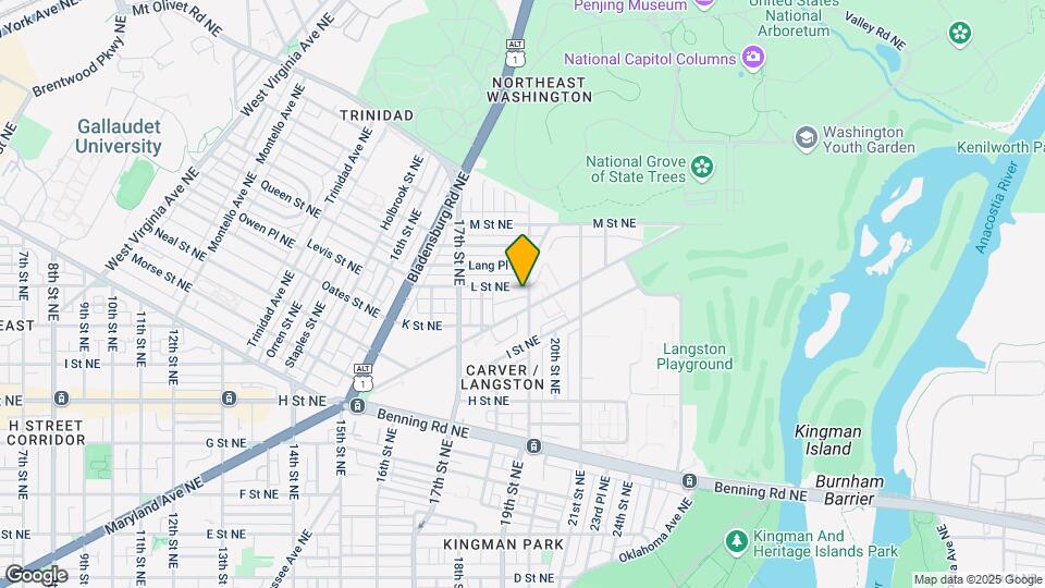 1020 19th St NE Map and Location Details