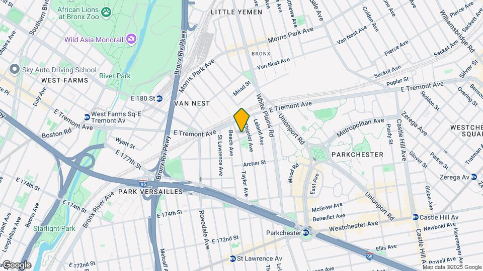 1564 Taylor Ave Map and Location Details