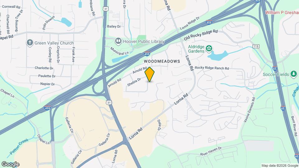 2067 Longmeadow Ln Mapa y Detalles de la Ubicación