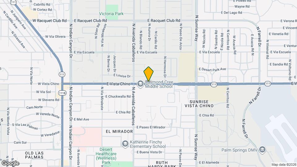 Vista Del Monte Senior Apts Apartments and Nearby Palm Springs