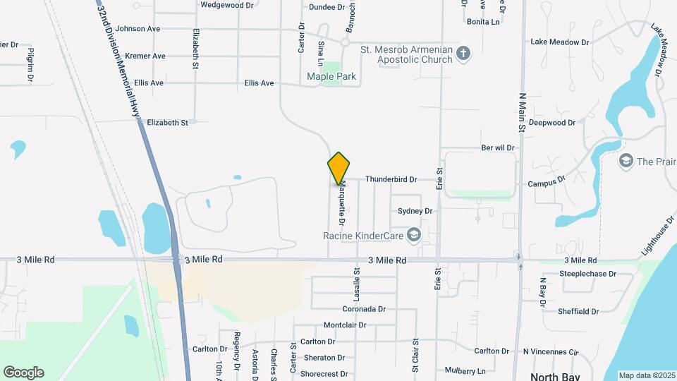 4208 Marquette Dr Mapa y Detalles de la Ubicación