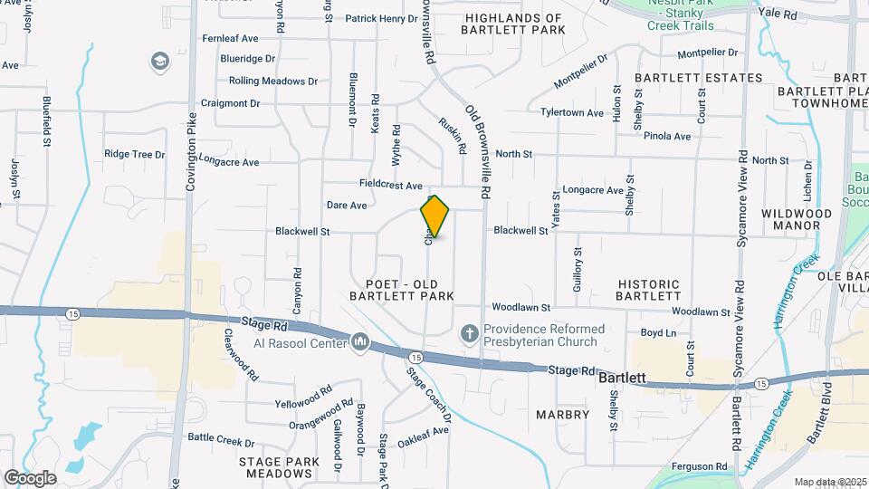 3078 Chaucer Ln Map and Location Details