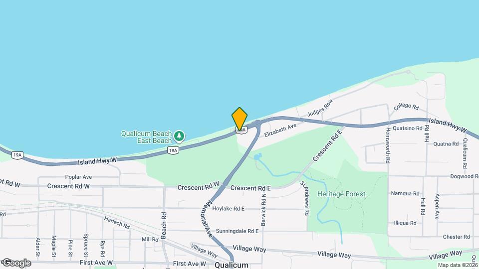 2734 Island Hwy W Map and Location Details