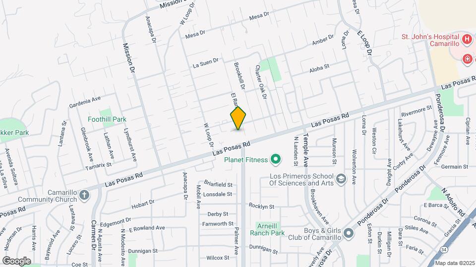 2290 Camilar Dr Map and Location Details