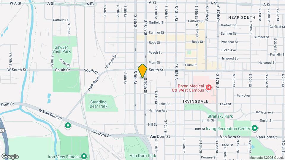 2201 S 10th St Map and Location Details