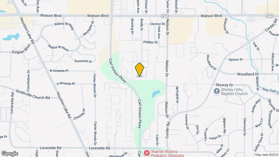 407 Brady Dr-Unit -G Map and Location Details