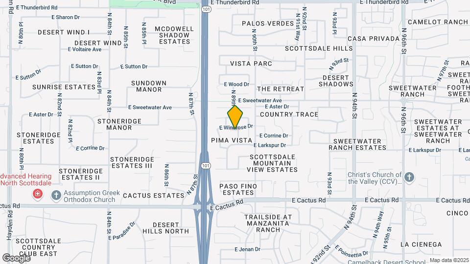 12770 N 89th St Map and Location Details