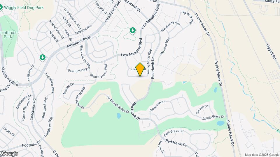 2794 Rising Moon Way Map and Location Details