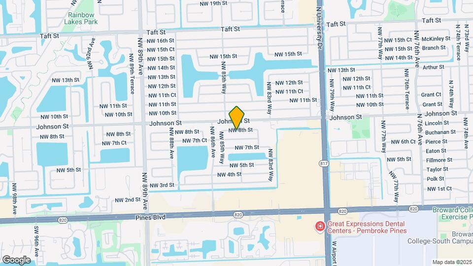 8510 NW 8th St Map and Location Details