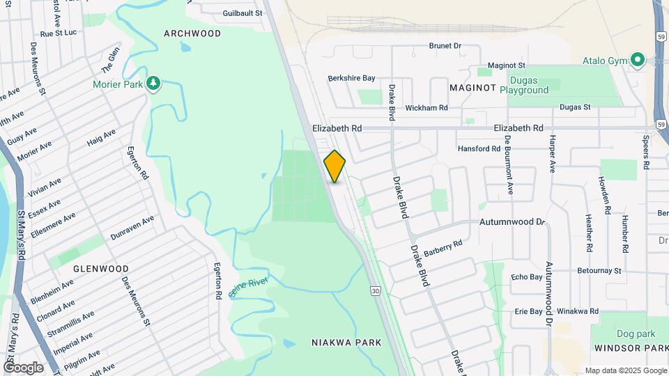 Tropicana Apartments Map and Location Details