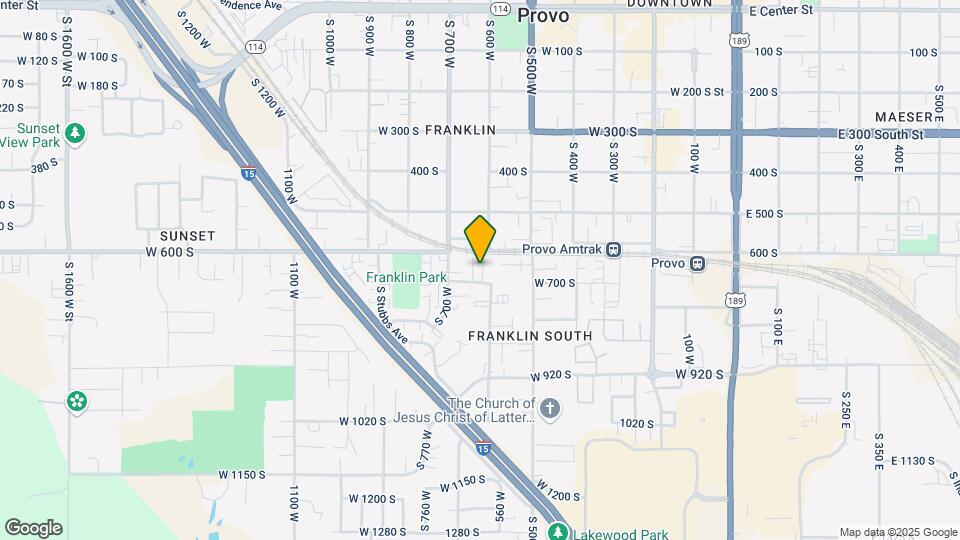 656 W Meadow Dr Map and Location Details