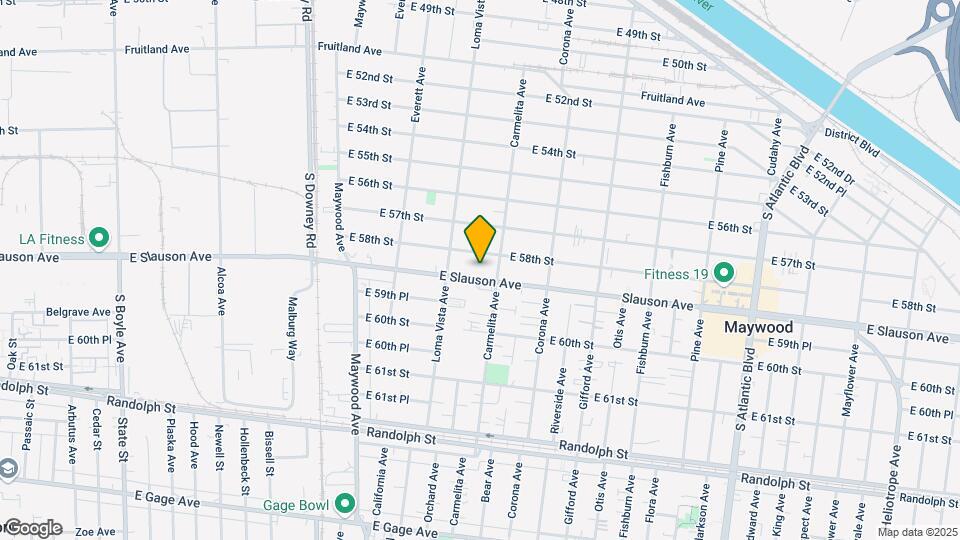 3737 E Slauson Ave Map and Location Details