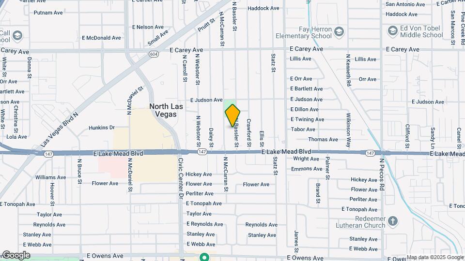 2101-2107 Bassler St Map and Location Details