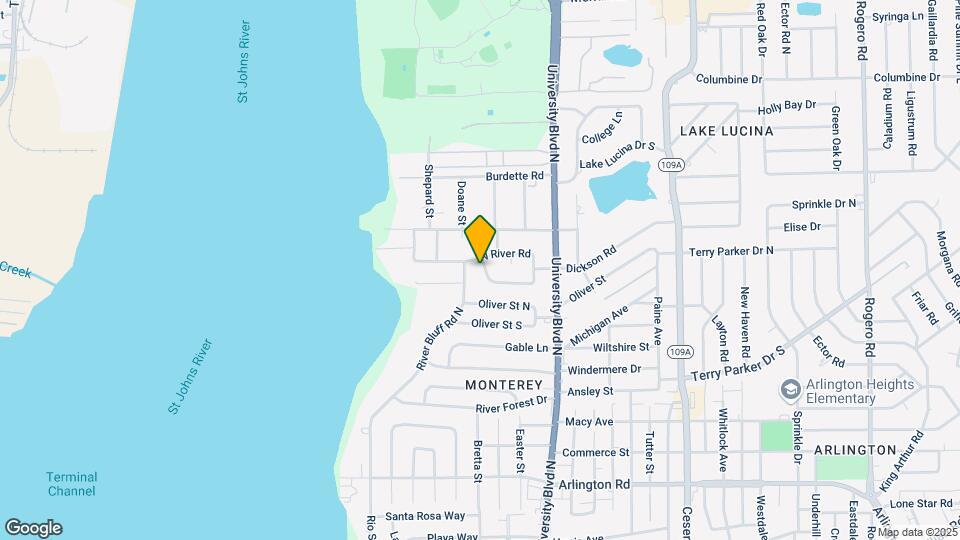 5318 S River Rd Map and Location Details