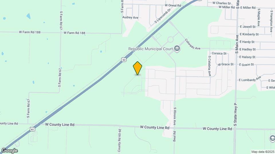 1242 Choctaw Rd Map and Location Details