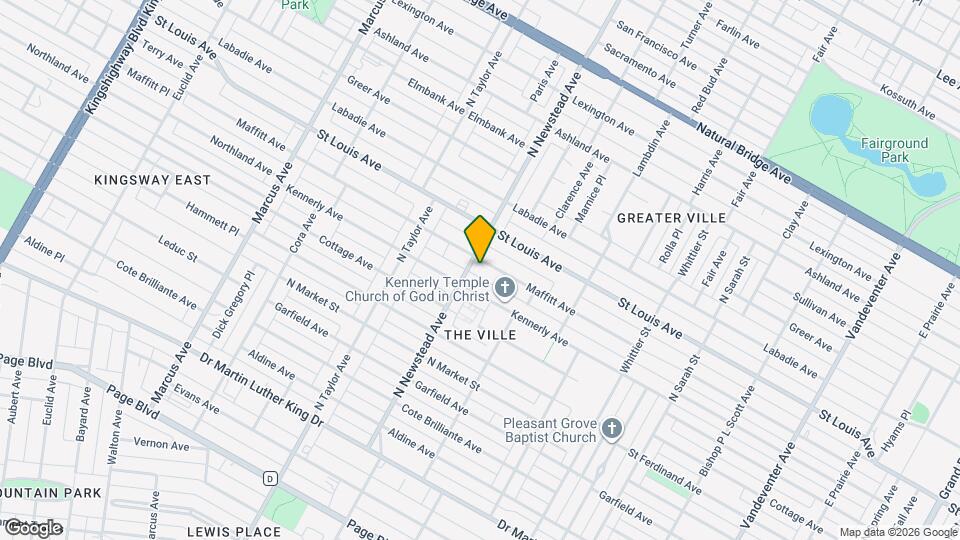 4362 Maffitt Ave Mapa y Detalles de la Ubicación