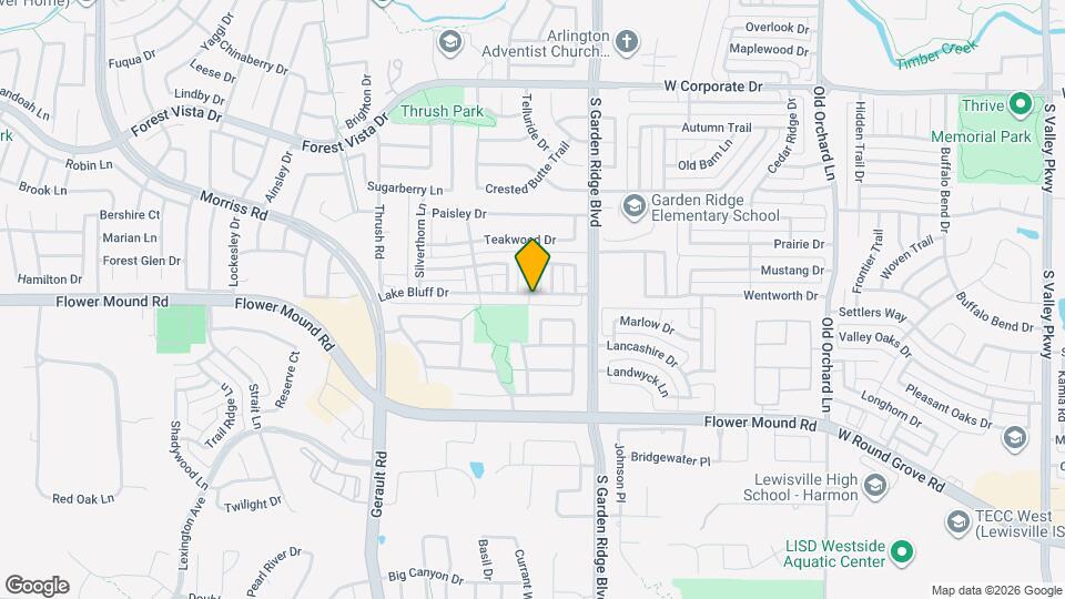 649 Lake Bluff Dr Map and Location Details