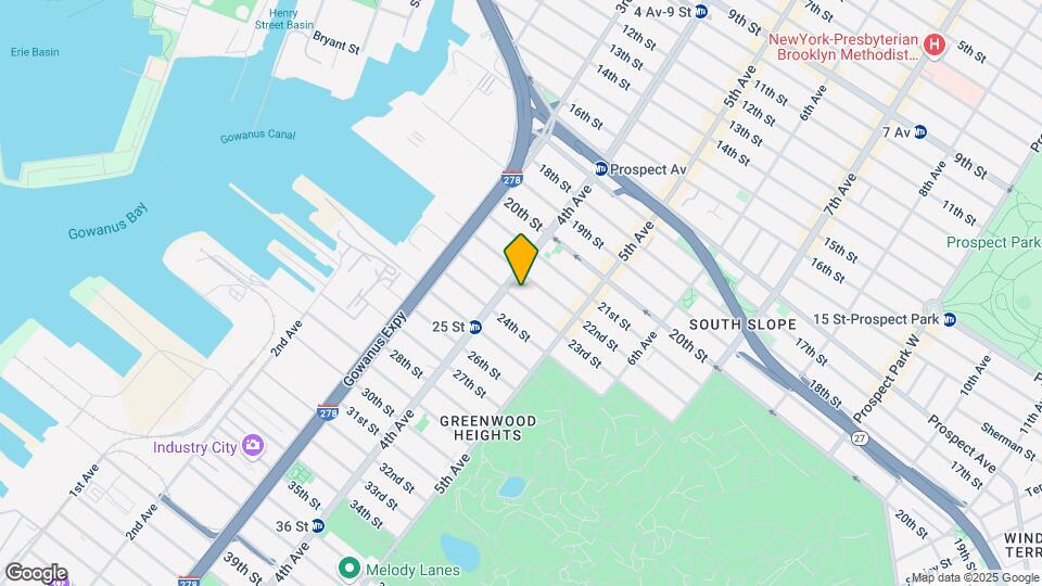 187 23rd St Map and Location Details
