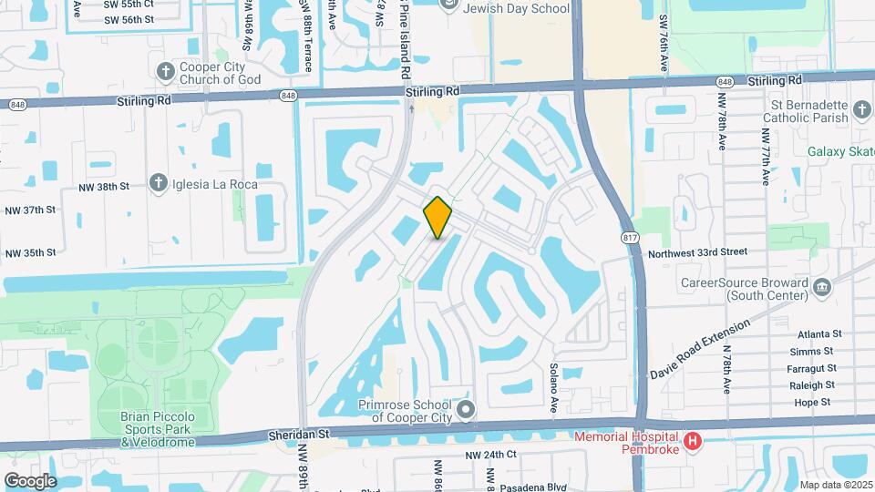 3770 NW 84th Way Map and Location Details