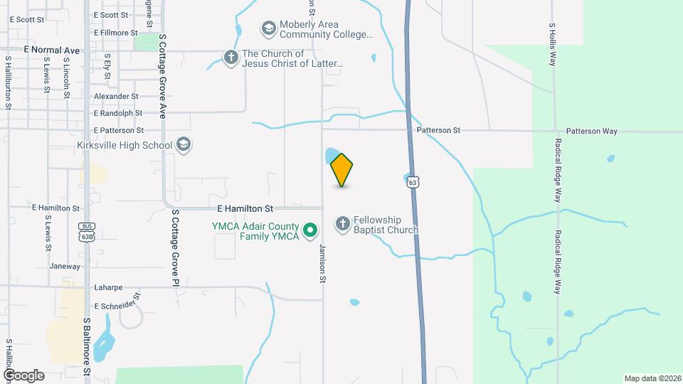 1501 S Jamison St Mapa y Detalles de la Ubicación