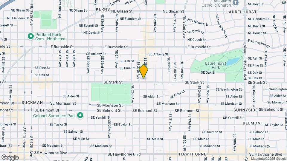433-439 SE 28th Ave Map and Location Details