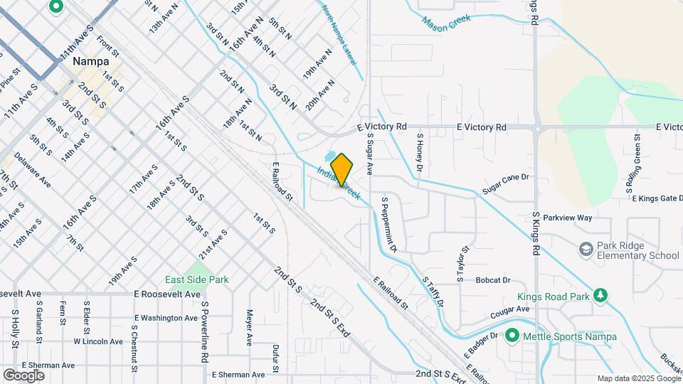2124 E Whispering Willow Ln Map and Location Details