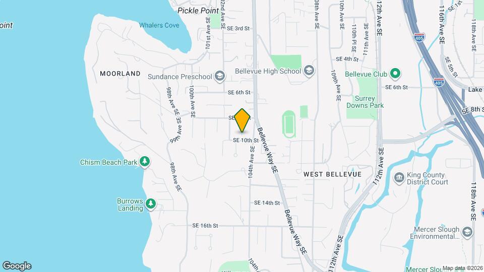 955 103rd Ave SE Map and Location Details