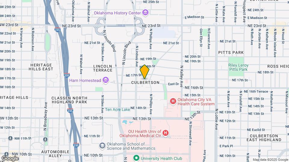 723 Culbertson Dr Map and Location Details