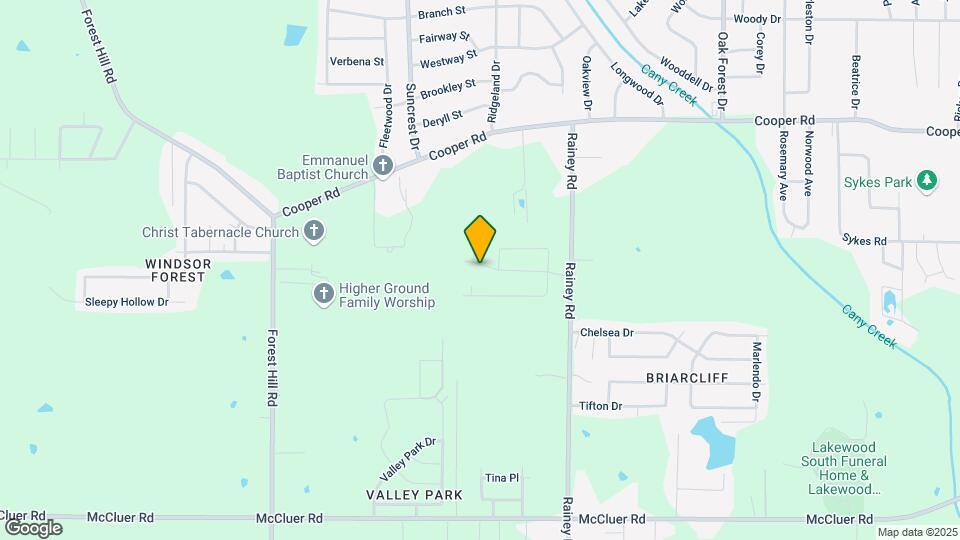 965 N Valley Falls Rd Map and Location Details