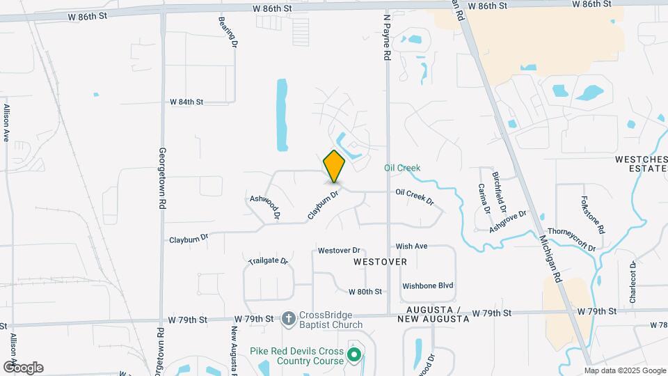 8130 Clayburn Dr Map and Location Details