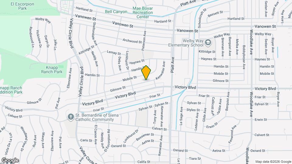 23859 Gilmore St Mapa y Detalles de la Ubicación