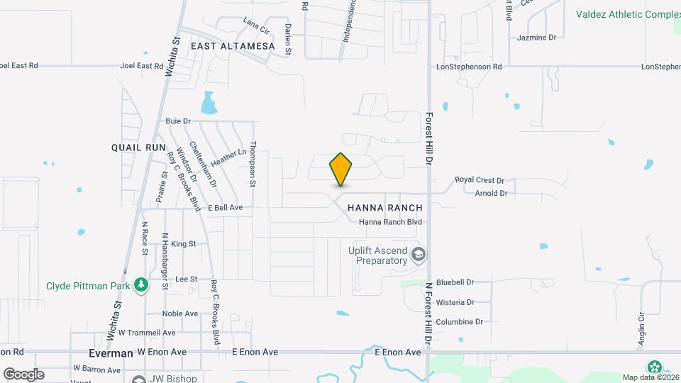 3113 Royal Crest Dr Map and Location Details