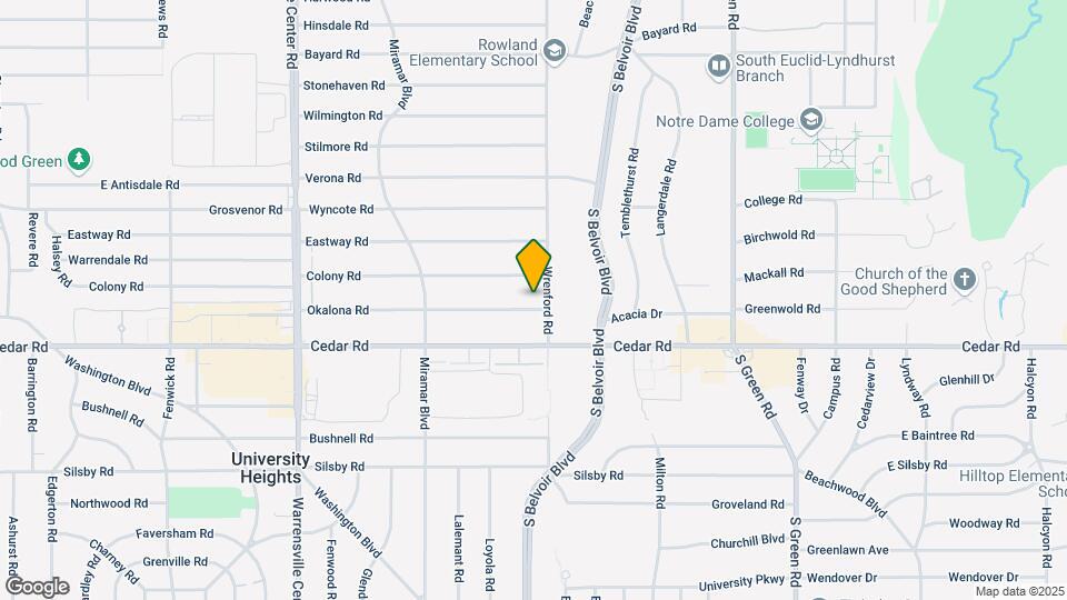 4243 Okalona Rd Map and Location Details