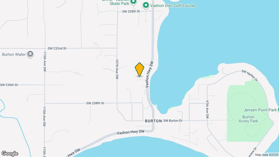 23507 Vashon Hwy SW Map and Location Details