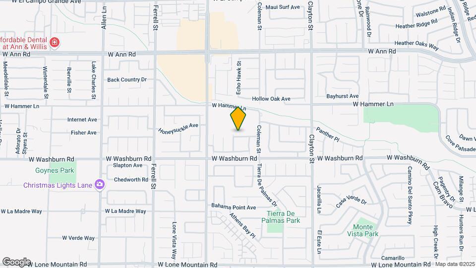 2602 Roaring Lion Ave Map and Location Details