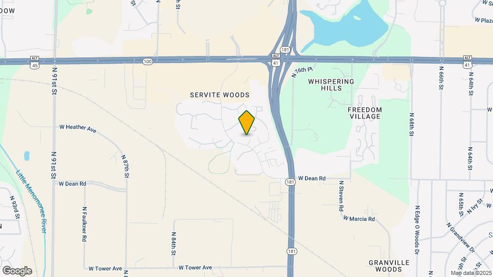 8500-8514 N Servite Dr Map and Location Details