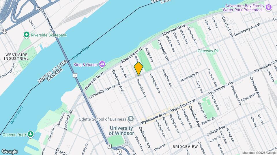 308 Randolph Ave Map and Location Details