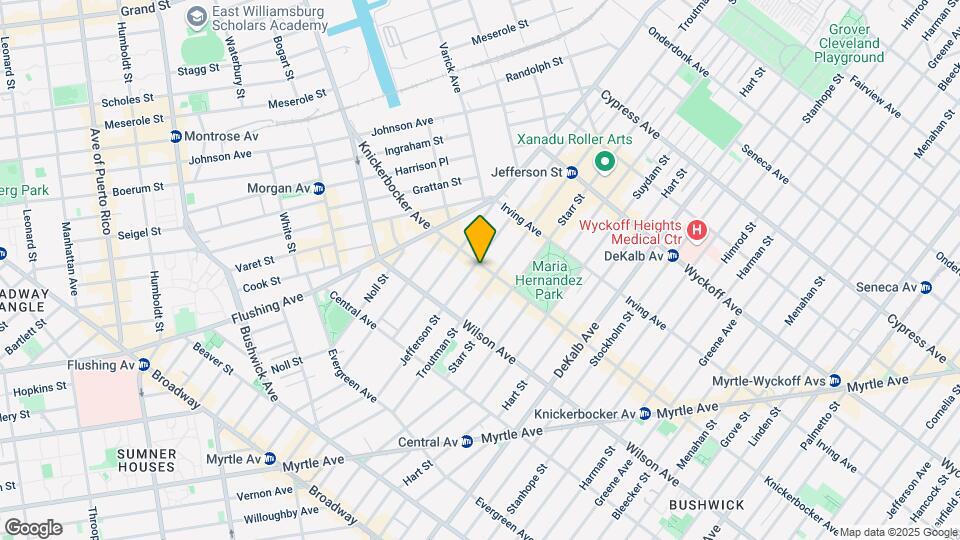200 Knickerbocker Ave Mapa y Detalles de la Ubicación