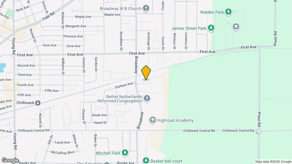 46619 Arbutus Ave Map and Location Details