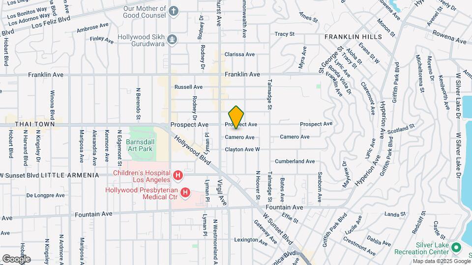4423 Camero Ave Map and Location Details