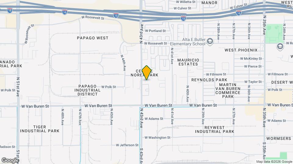 4277 W Taylor St Map and Location Details