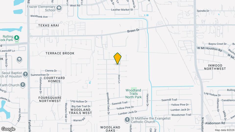 10515 Ince Ln Map and Location Details