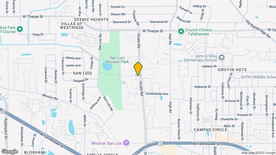 1332 Ocala Rd Map and Location Details