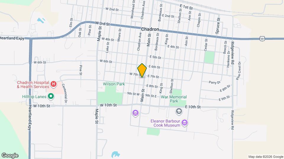 721 Main St Map and Location Details