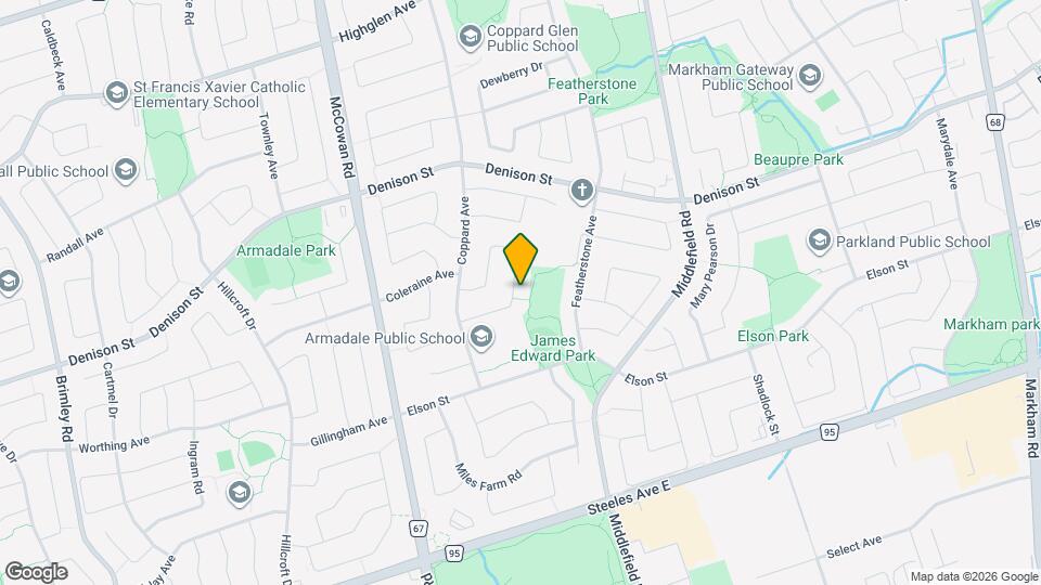 51 William Honey Crescent Map and Location Details