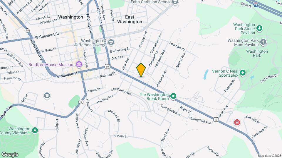 365 E Maiden St, Unit 1 Map and Location Details