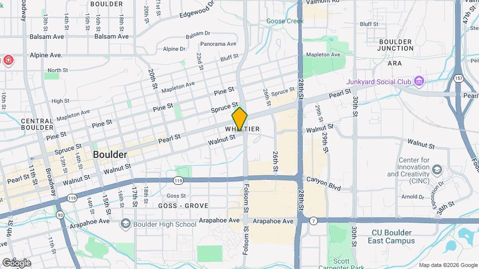 2465 Walnut St Map and Location Details