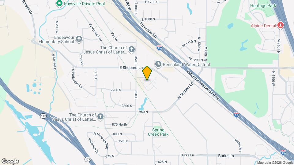 1130 N 1920 W Map and Location Details