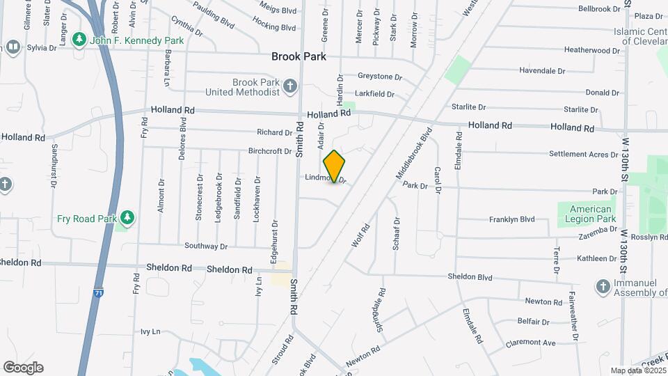 14995 Lindmont Dr Map and Location Details